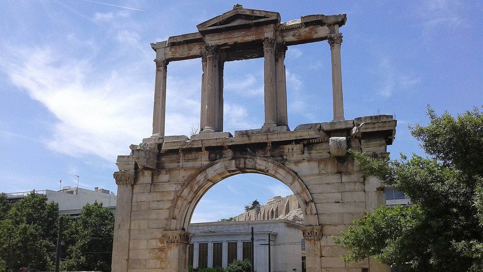 Arch of Hadrian, Athens
